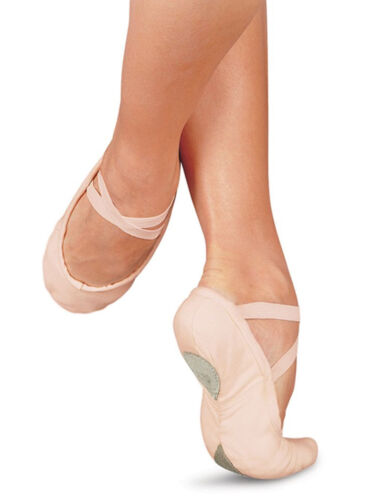 ZAPATILLA DE MEDIA PUNTA SANSHA, CUERO, SUELA PARTIDA 8L