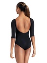 LEOTARDO FASHION DE MUJER CAPEZIO BOATNECK MANGA 3/4 TB243W